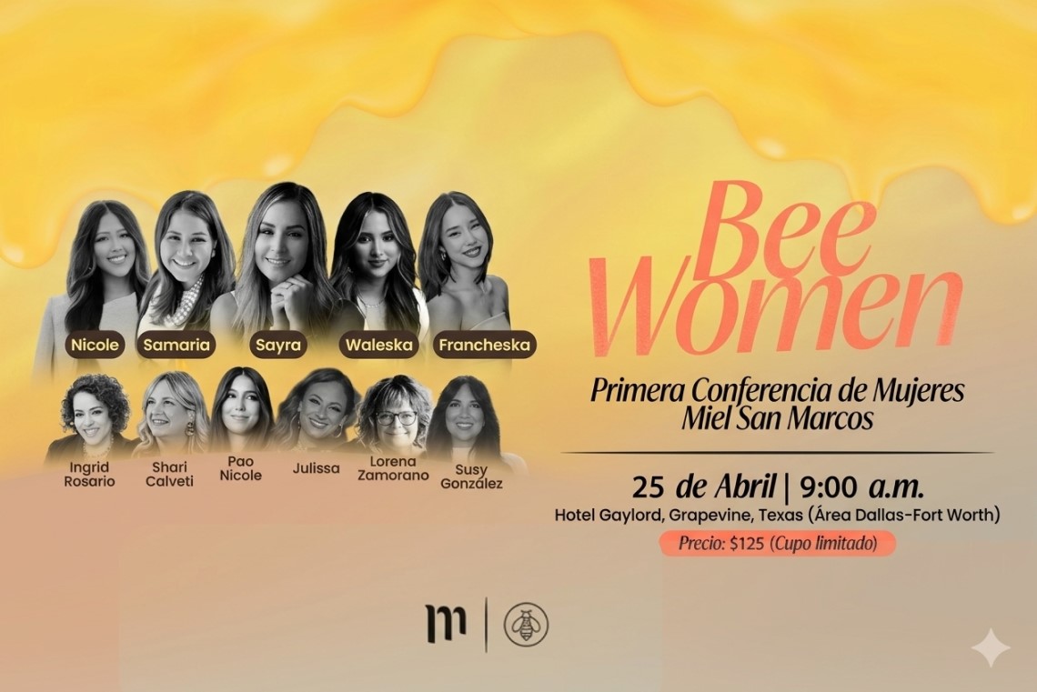 Miel San Marcos anuncia la primera conferencia para mujeres “Bee Women 2026”